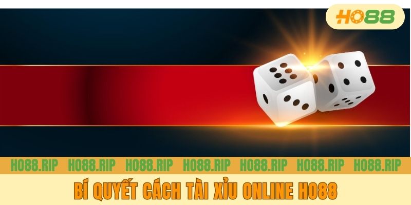 Bí quyết cách tài xỉu online HO88