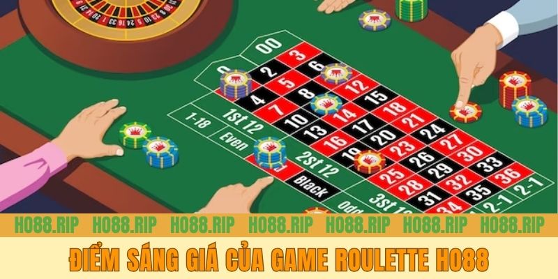 Điểm sáng giá của game Roulette HO88